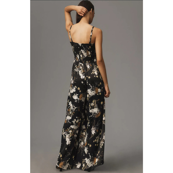 Pilcro Smocked Printed Jumpsuit - New XSP - Picture 3 of 5